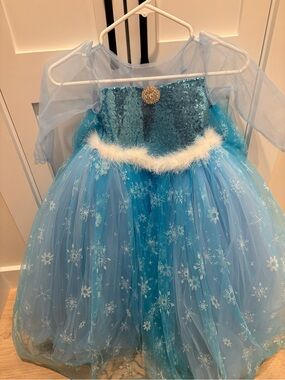 CasalinaCouture Blue Sparkle Tulle Dress (Frozen inspired)